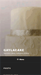 Mobile Screenshot of gaylacake.com